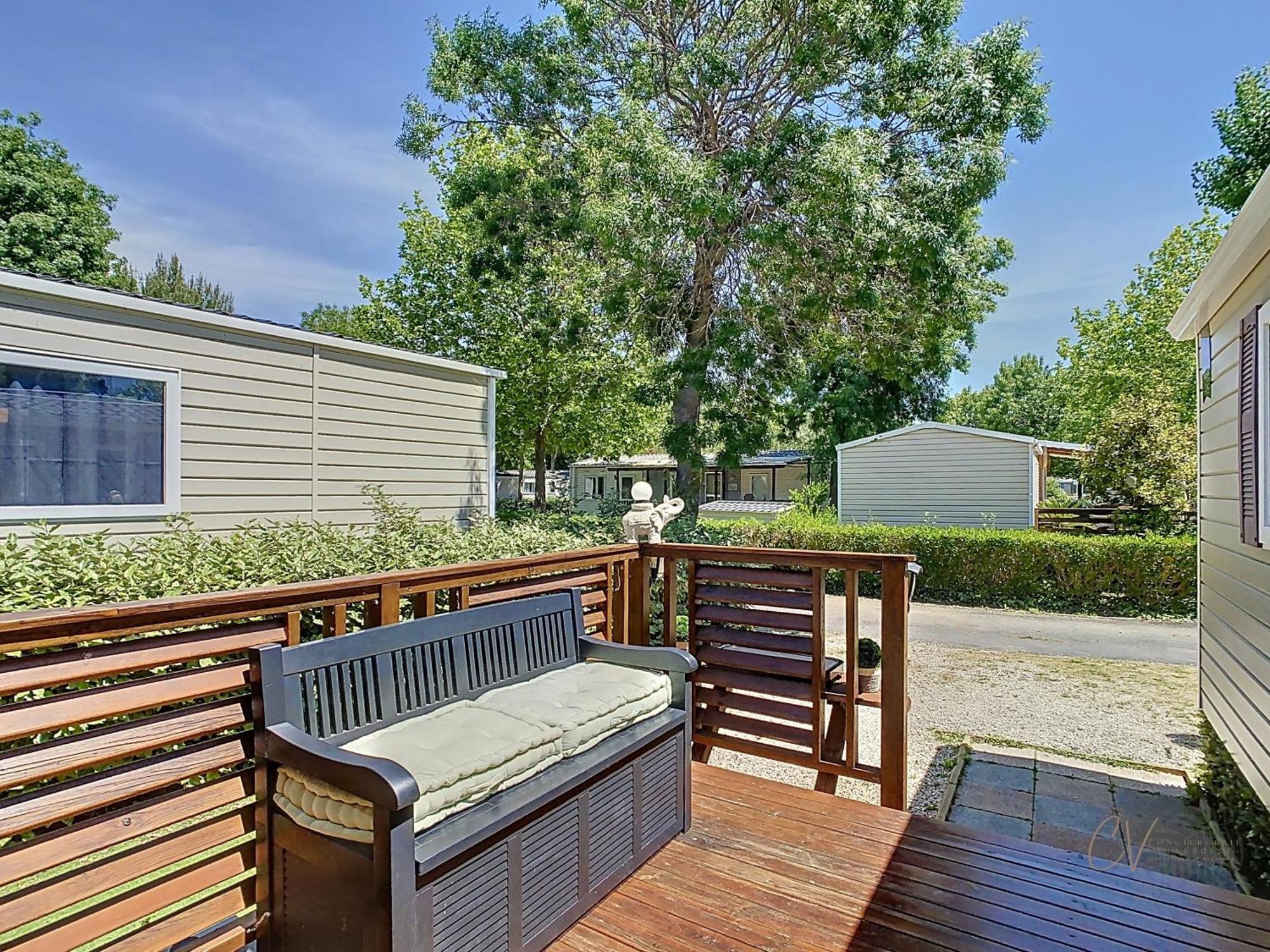Mobil-Home Ja 68 A Vias - La Carabasse - Camping Siblu Avec Piscine Екстер'єр фото